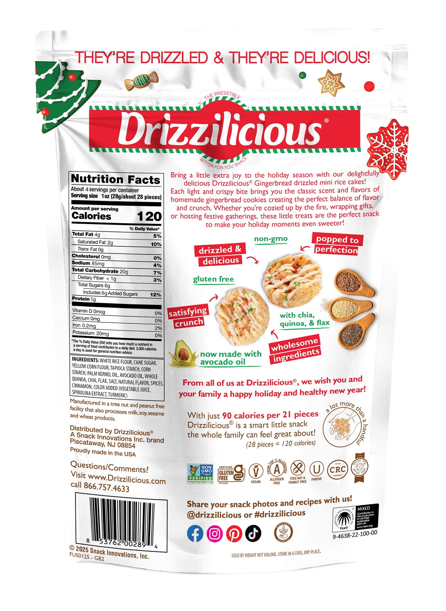 Alternative view of Gingerbread 4oz