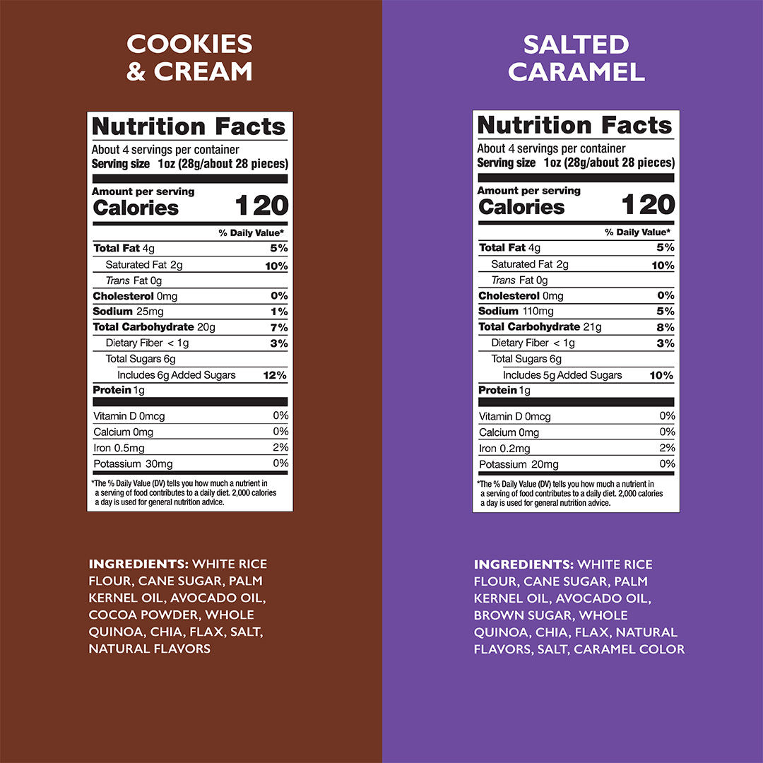 5 Flavor Variety [Birthday, S'mores, Cinnamon, Cookies & Cream, Caramel] 4oz - Image 3