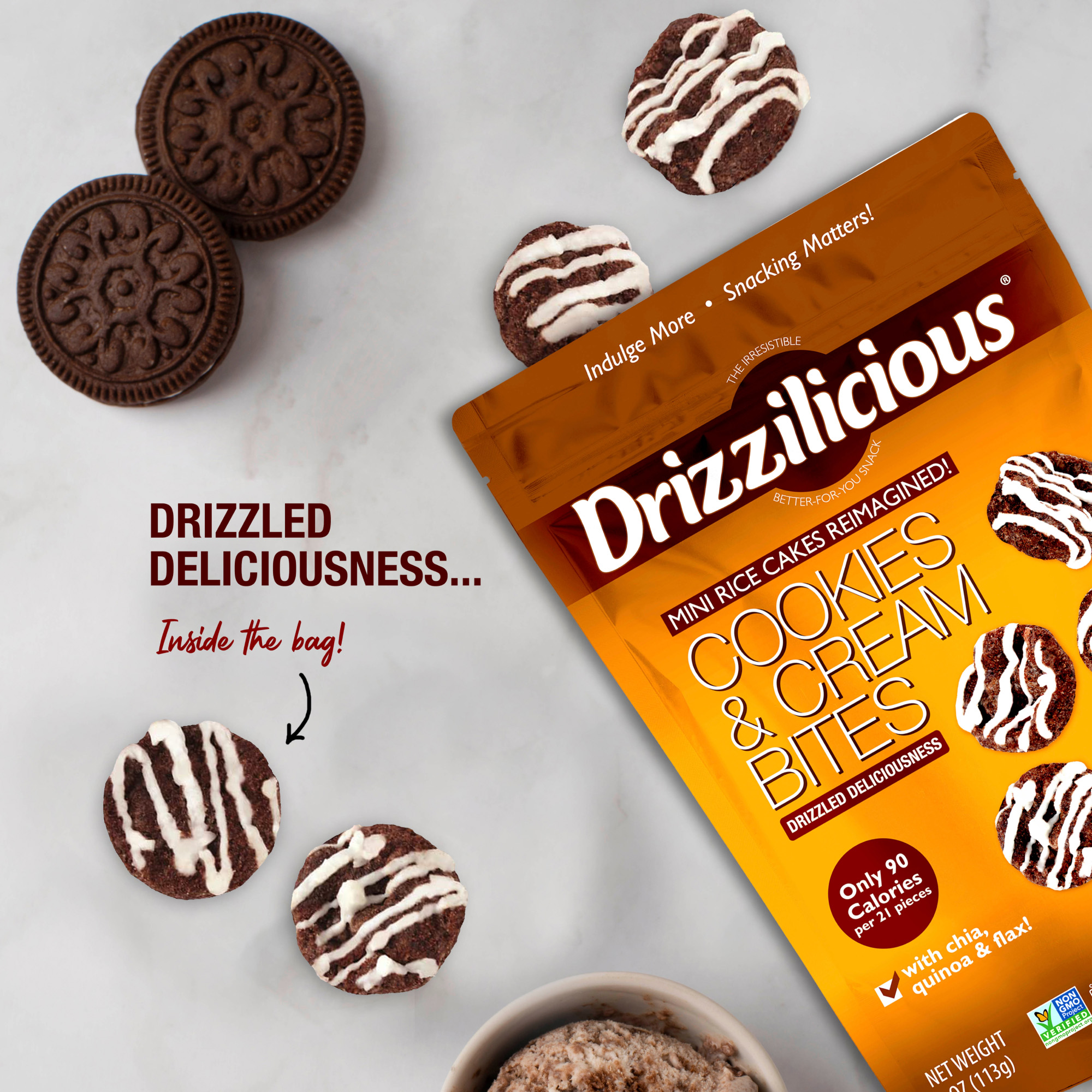 Alternative view of Cookies & Cream 4oz